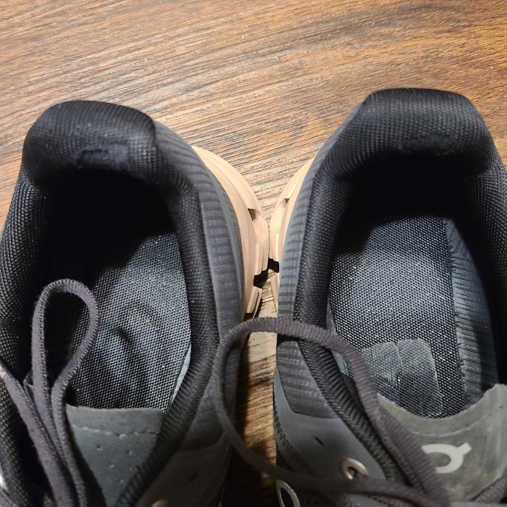 On Cloud Cloudflow Mesh Rock Rose Running Shoes 9… - image 4